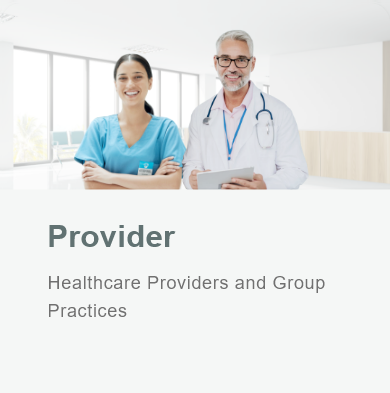 Provider-Healthcare Providers and Group Practices